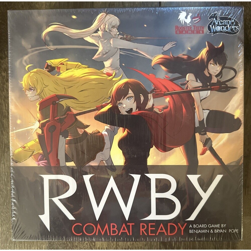 RWBY Combat Ready Board Game Arcane Wonders - Complete & in Mint Condition